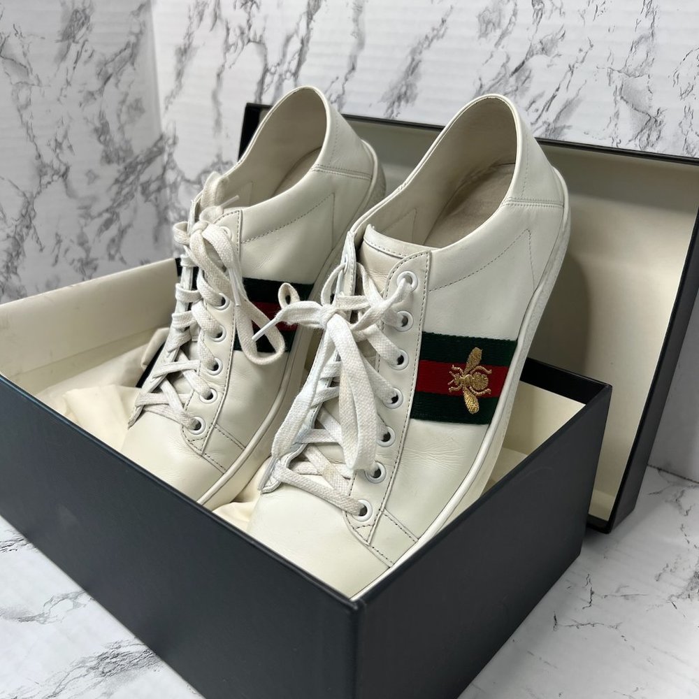 Gucci Women's Gucci Ace Embroidered Sneakers size 40 (10)